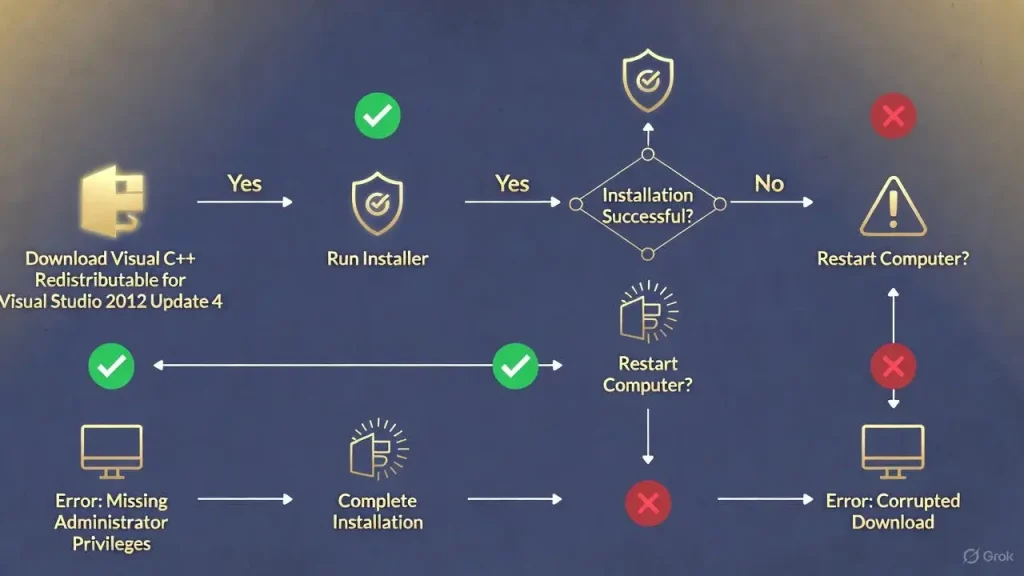 Install MSVCP110 Correctly Without Common Errors